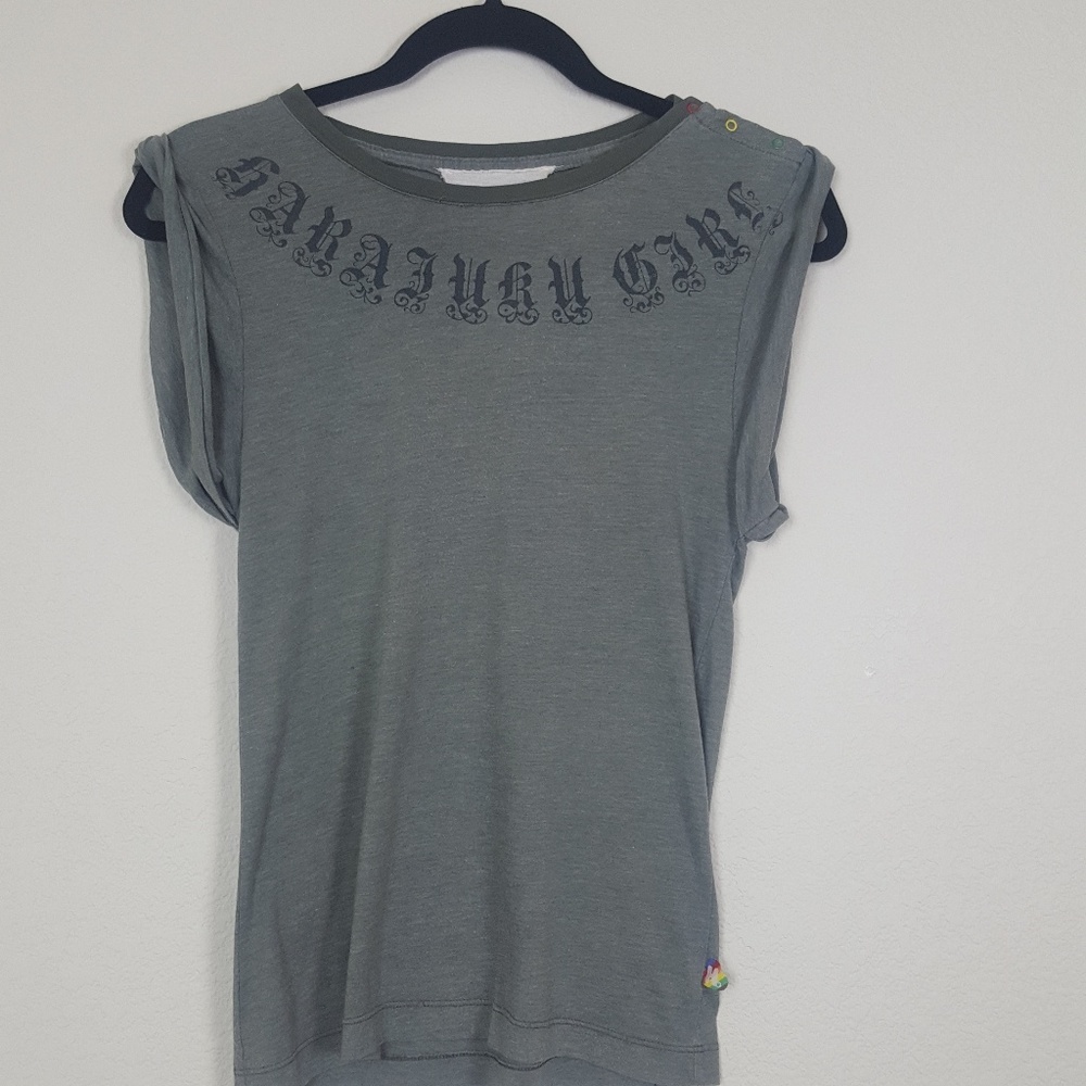 Harajuku Lovers Distressed T-shirt